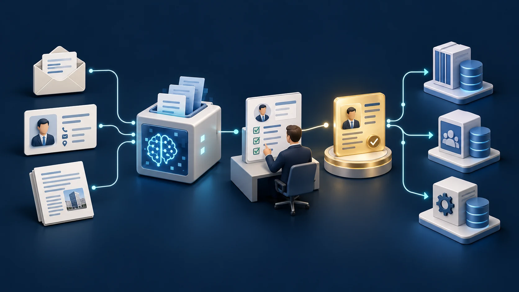 Projektillustration: Business Partner Configurator